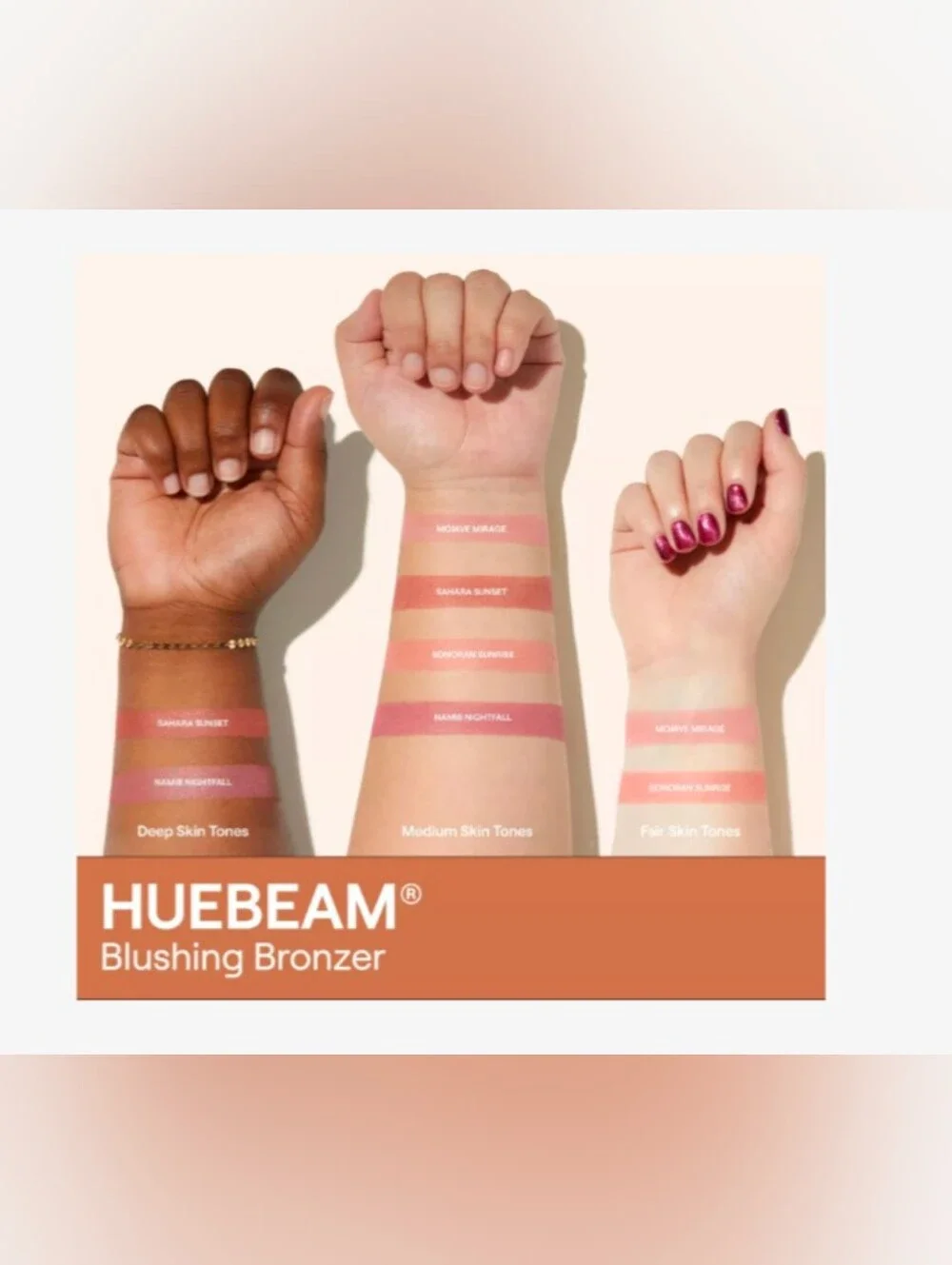 Live Tinted Huebeam Gradient Blushing Bronzer-Color: Sonoran Sunrise-New